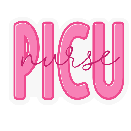 PICU Nurse Badge Reel