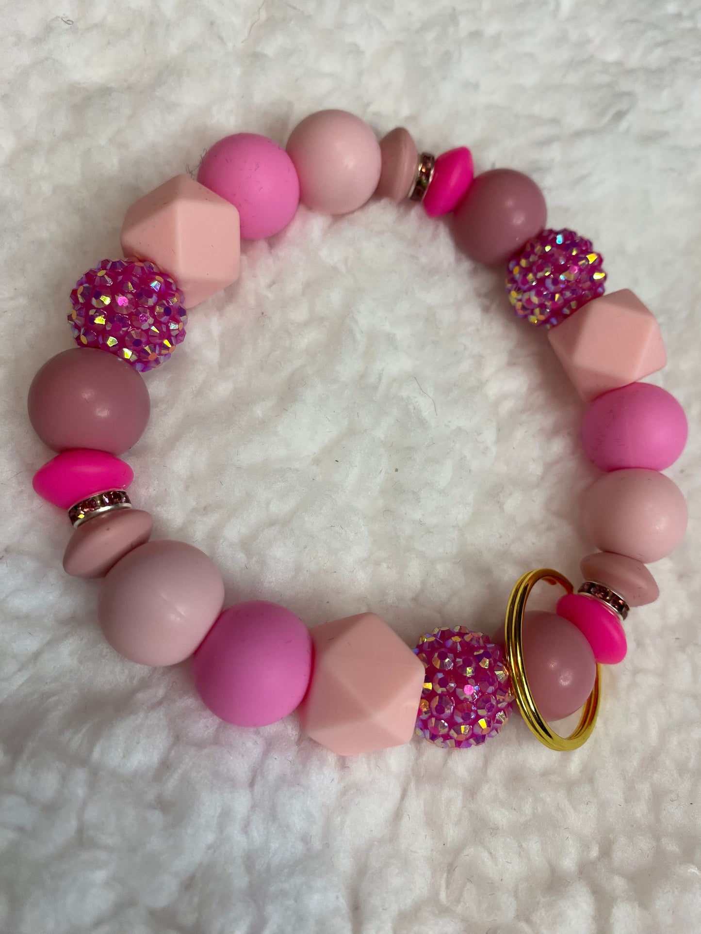Rose Quartz Wristlet