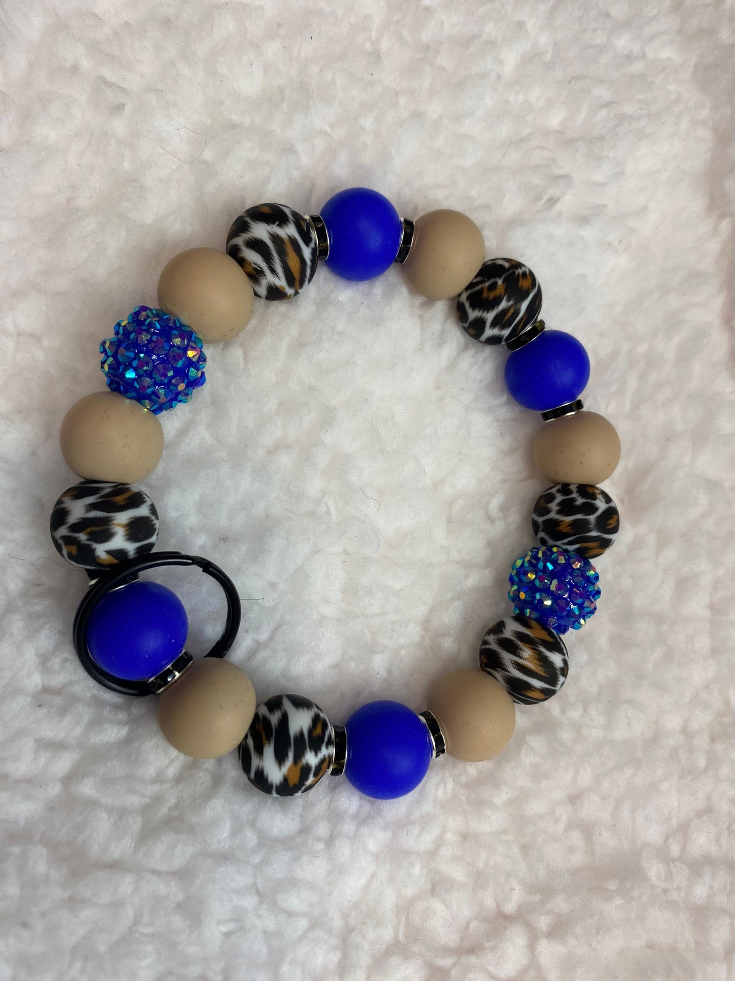 Sapphire Safari Wristlet