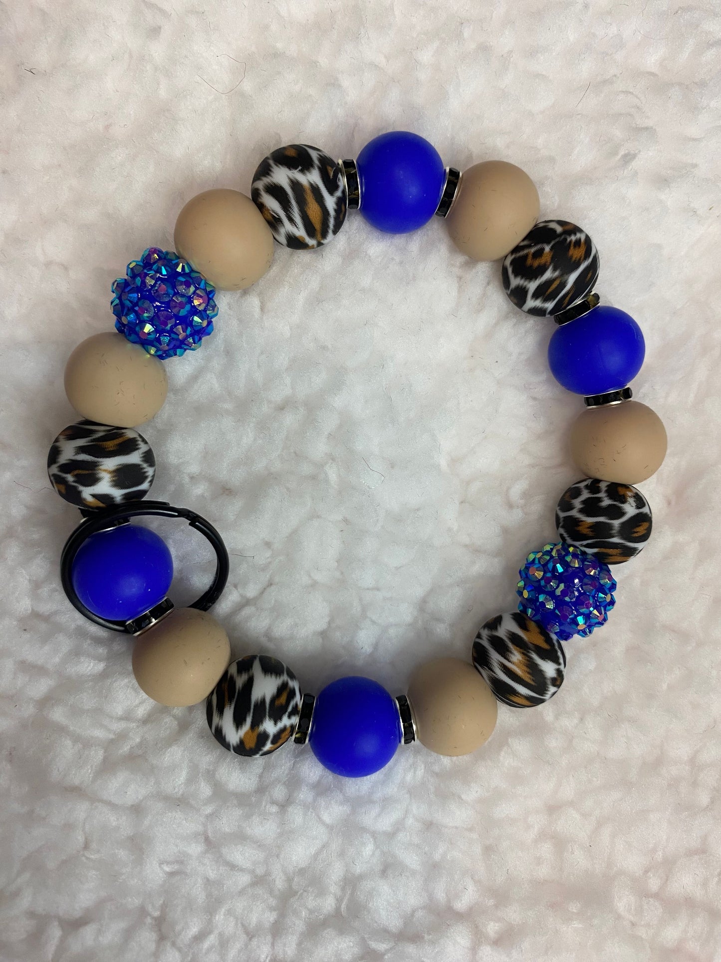 Sapphire Safari Wristlet