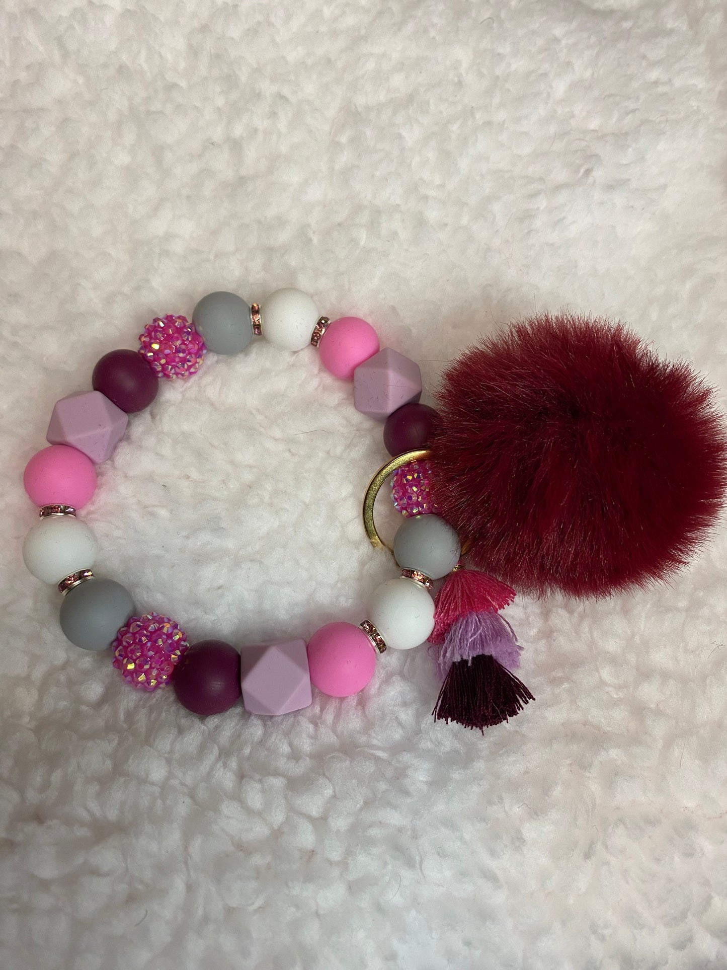 Crushed Velvet Wristlet