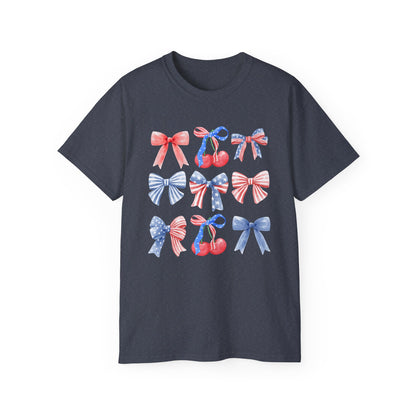 Americana Bows & Cherries