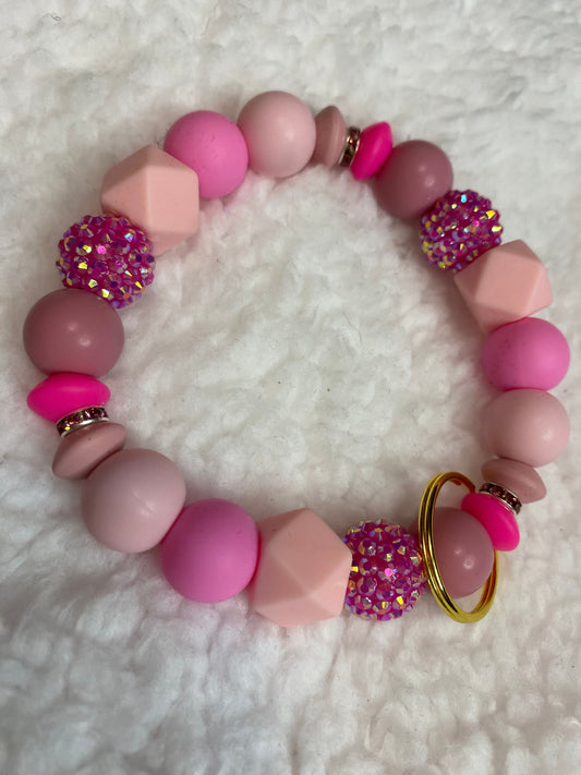 Rose Quartz Wristlet