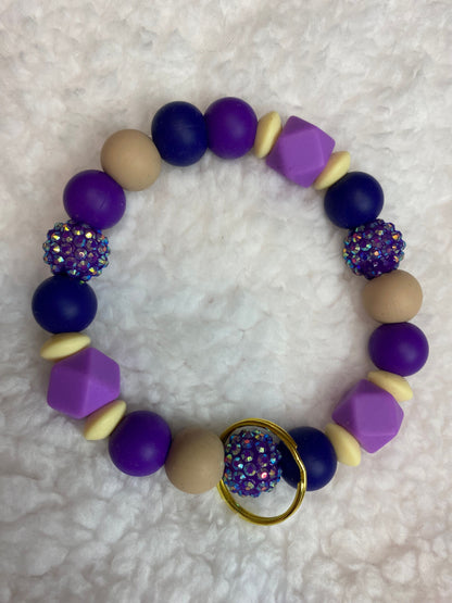 Wisteria Clay Wristlet