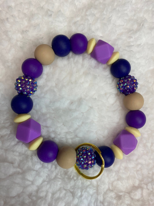 Wisteria Clay Wristlet