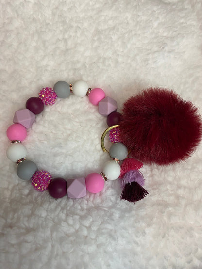 Crushed Velvet Wristlet