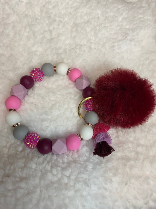 Crushed Velvet Wristlet